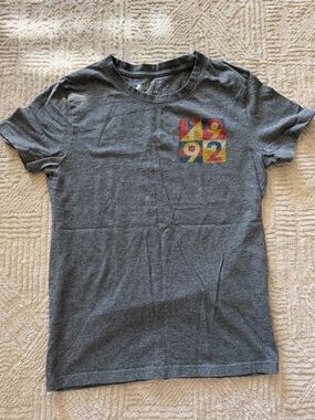 Dutch Bros Gray Tee with Colorful 1992 Graphic